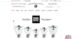 Desktop Screenshot of espressoparts.com